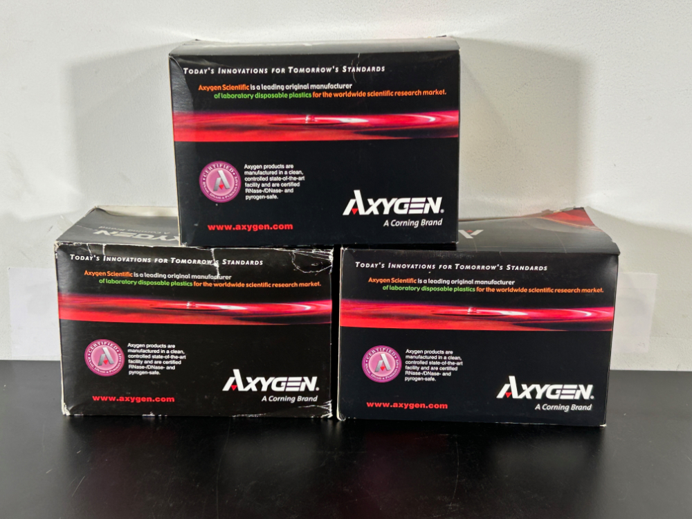 Image of Axygen PCR 96 Well Flat Top Microplates - Quantity 3